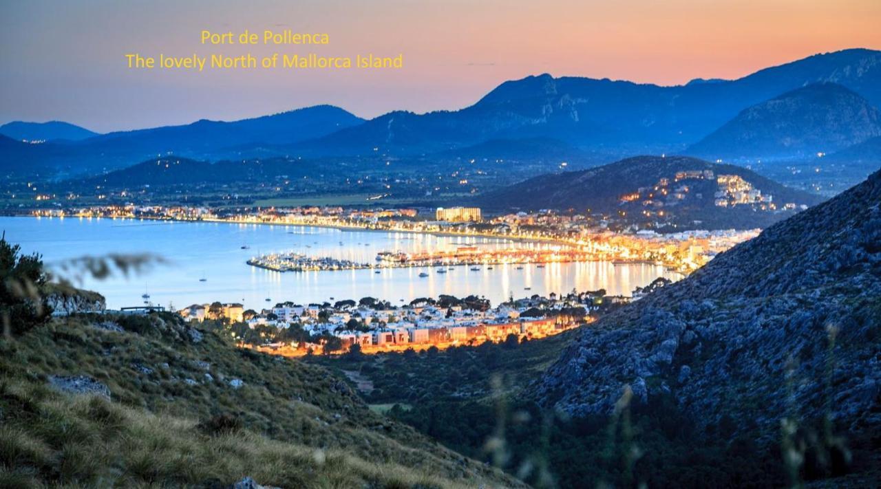 Apartmán Blick Auf Atalaya Port de Pollença Exteriér fotografie